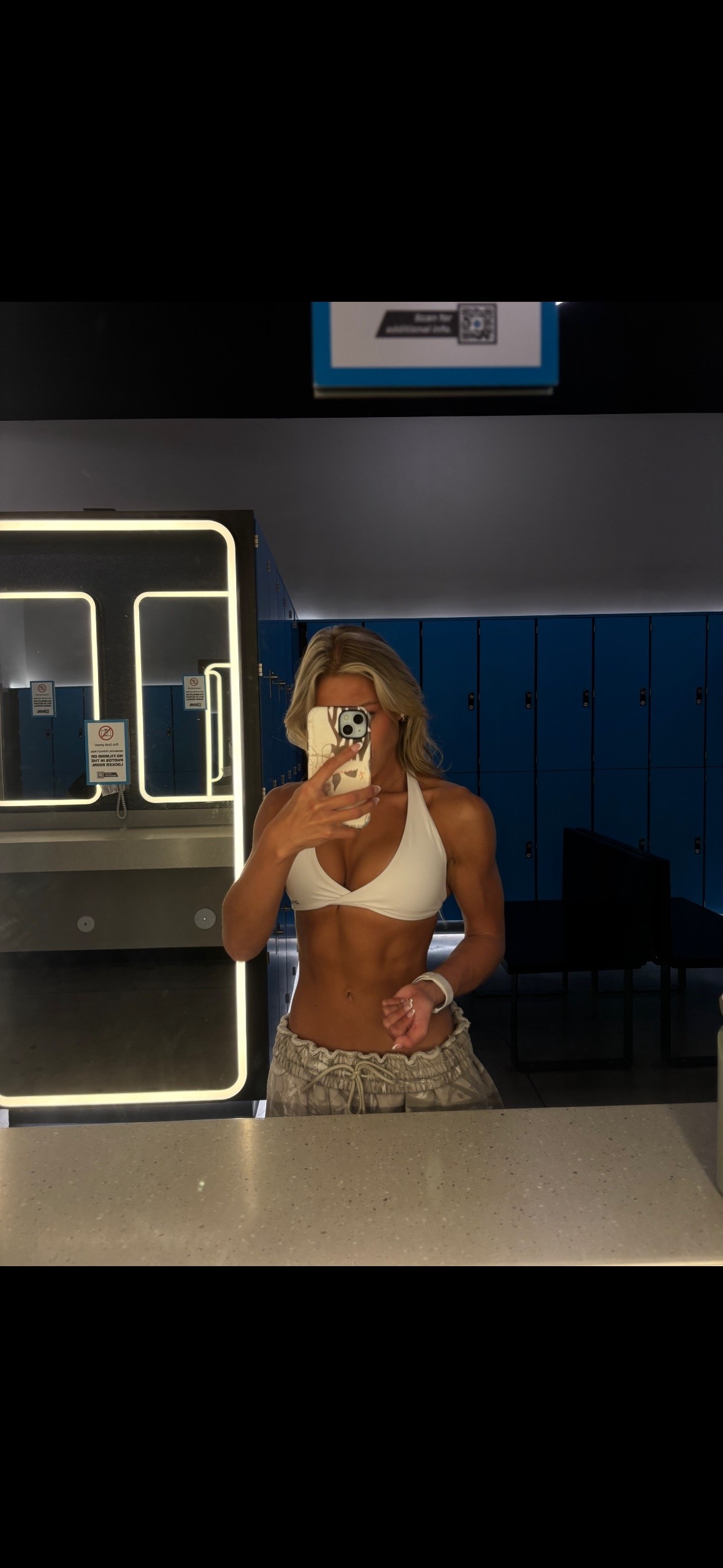 Carolina at the gym
